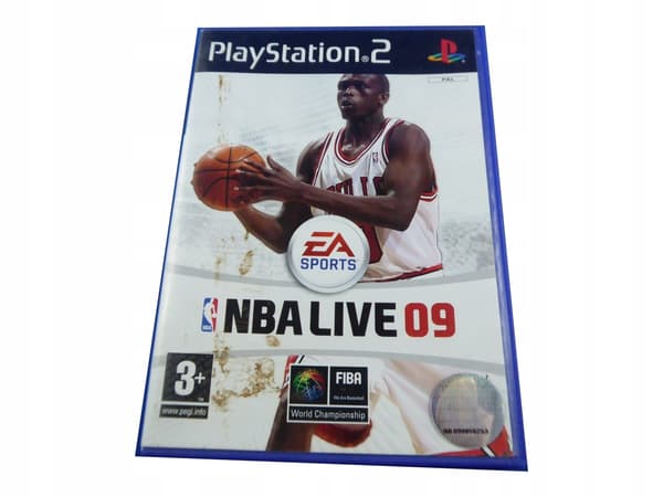 NBA LIVE 09 – disc in very good+ condition – PS2