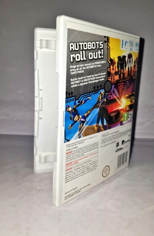 TRANSFORMERS PRIME THE GAME FOR NINTENDO WII – READ THE DESCRIPTION!!!