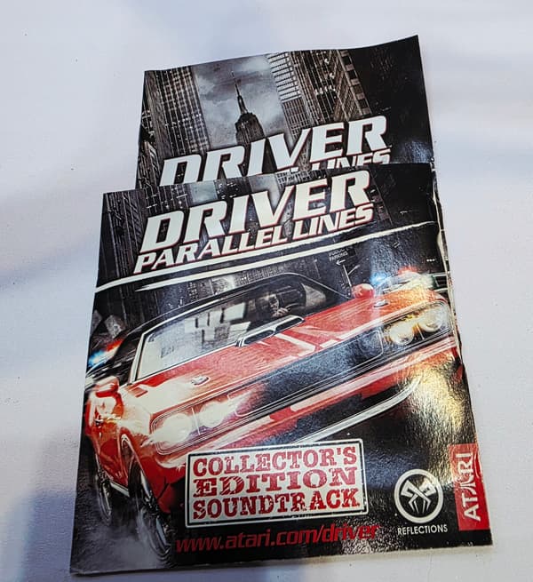 DRIVER PARALLEL LINES COLLECTOR'S EDITION PS2