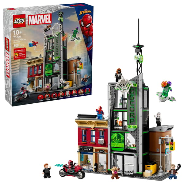 76324 LEGO SUPER HEROES Marvel Spider-Man and Oscorp,
