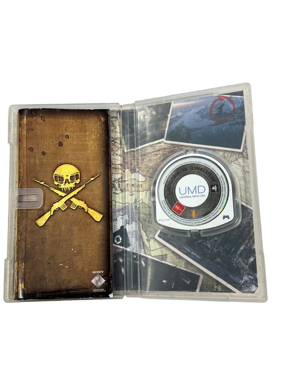RESISTANCE: RETRIBUTION PlayStation Portable (PSP) boxed version