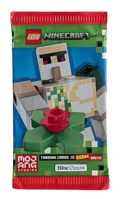 LEGO Minecraft Series 2 Boom-Bastic Cards – 8 packets – NEW