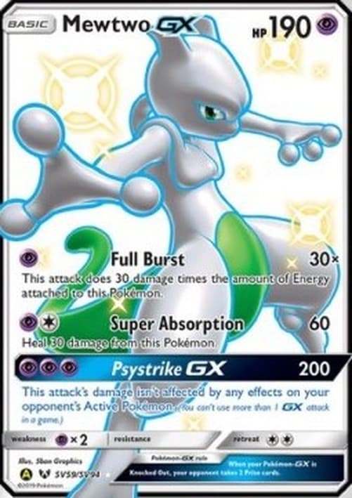 Pokemon Mewtwo GX