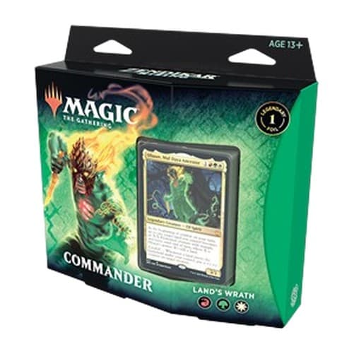 Magic: The Gathering Commander: Zendikar Rising: Land's Wrath Deck Jap