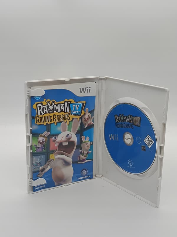 Rayman Raving Rabbids TV for Nintendo Wii (boxed)