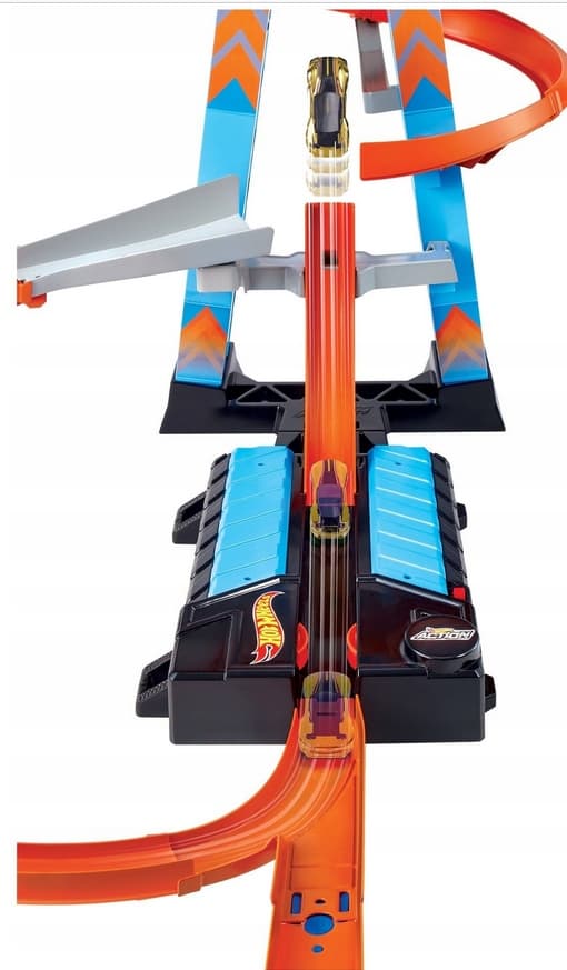 HOT WHEELS SKY CRASHES TOWER GWT39 CAR BONUS PLAY SET