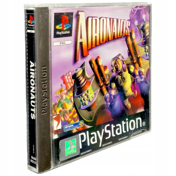 AIRONAUTS game for Sony PlayStation (PSX, PS1, PS2)