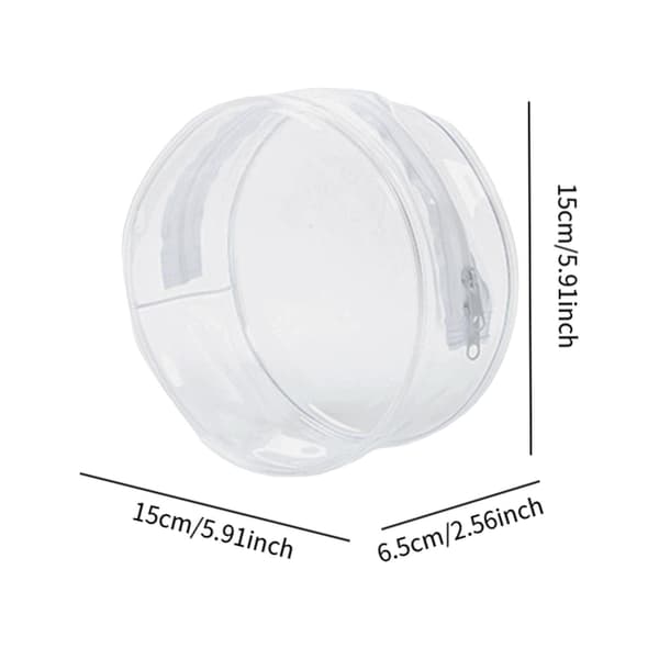Tiny Doll Pouch PVC doll display case – Transparent doll carry bag