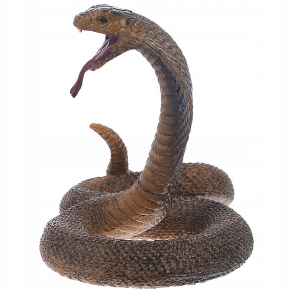 DECORATIVE PLASTIC COBRA FIGURINE – EDUCATIONAL TOY FOR CHILDREN