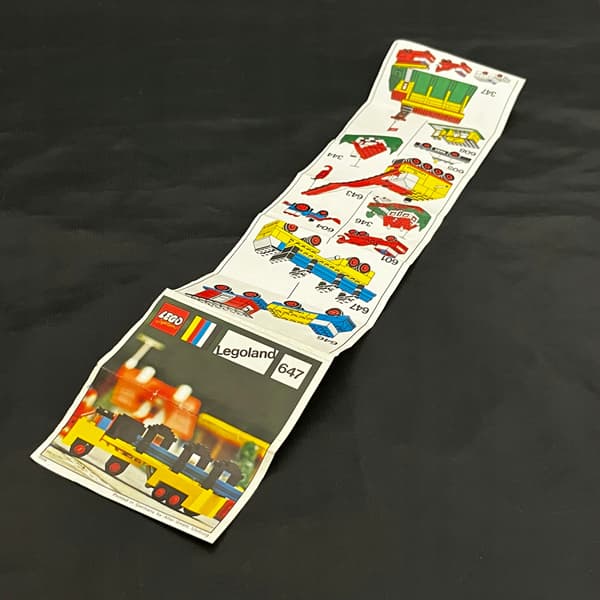 647 LEGO Rail Truck