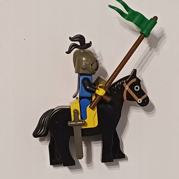 Lego Knight on Horseback
