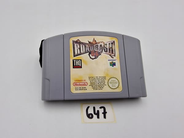 NINTENDO 64 ROAD RASH 64