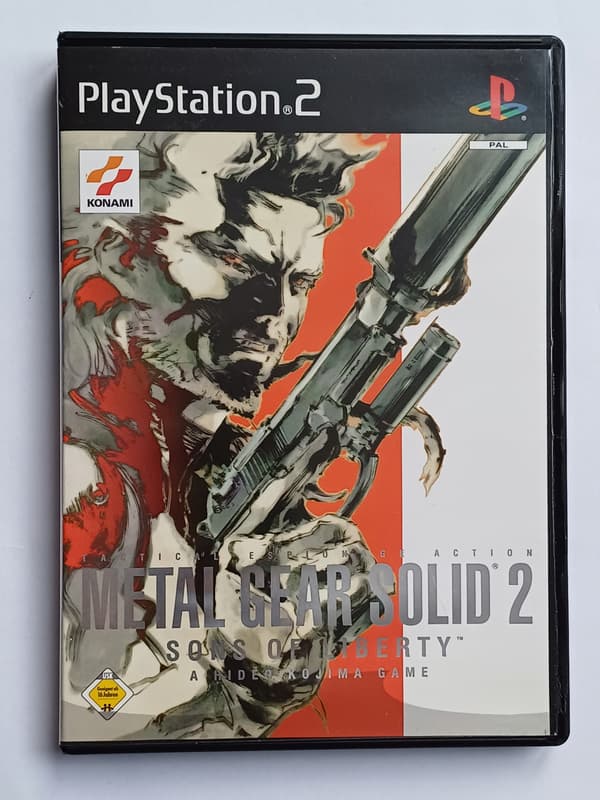 Metal Gear Solid 2: Sons of Liberty, PlayStation 2, note: description