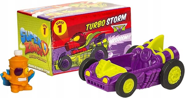 A VEHICLE WITH AN INTERACTIVE FEATURE AND PLAY FIGURES FOR CHILDREN
