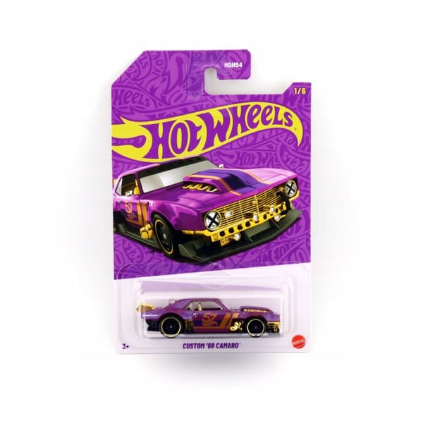 HOT WHEELS Pearl & Chrome Custom '68 Camaro
