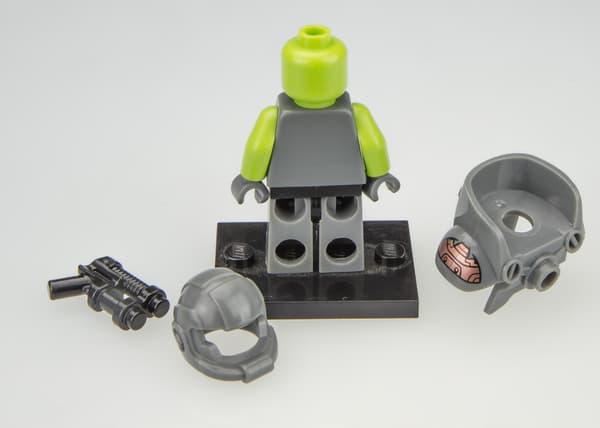 Lego Minifigure col139 Alien Avenger Alien