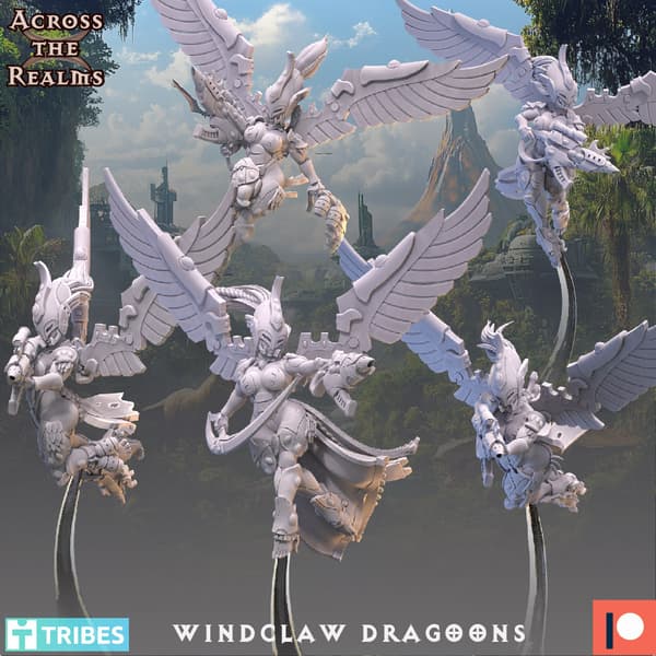 Windclaw Dragoons x5 Across the Realms