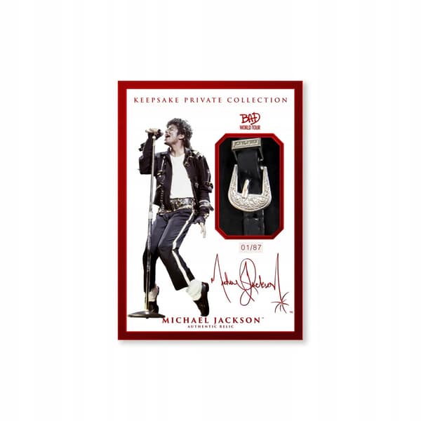 Michael Jackson Bad World Tour Keepsake Mini Box Cards – 4 PACKETS, 1 HIT