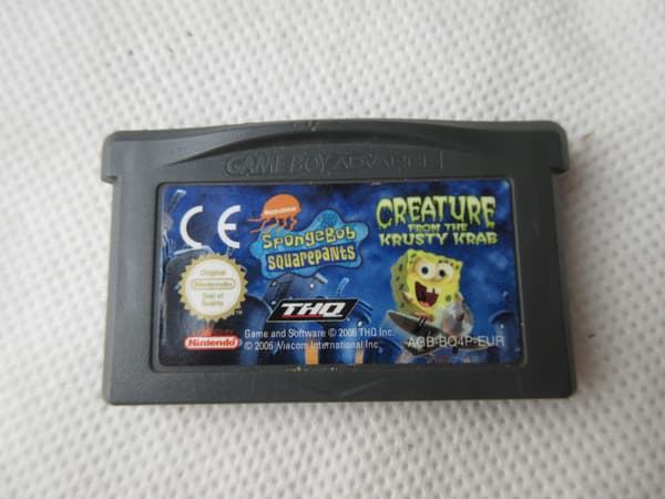 SPONGEBOB SQUAREPANTS GAME BOY ADVANCE NINTENDO GAME – ORIGINAL