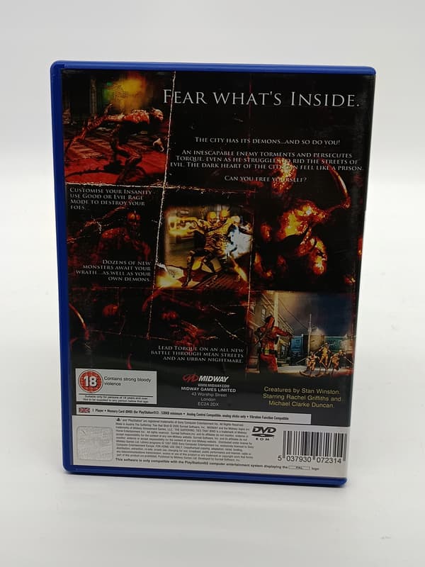 THE SUFFERING TIES THAT BIND PlayStation 2 (PS2) boxed version
