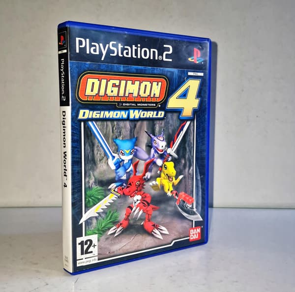 Digimon World 4 PS2 – PLEASE READ THE DESCRIPTION!!! THE DISC IS VERY SCRATCHED!!!