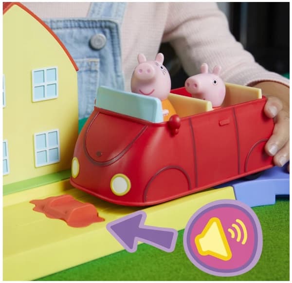 INTERACTIVE PEPPA PIG TRACK: A THRILLING JOURNEY Car Set