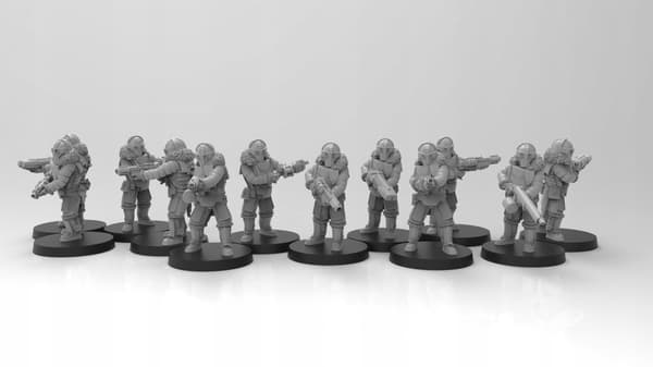 Lunar Auxilia Special Weapons 32 mm