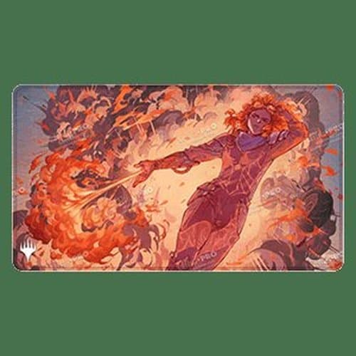 MTG Aetherdrift: "Chandra's Ignition (V.1)" Stitched Playmat