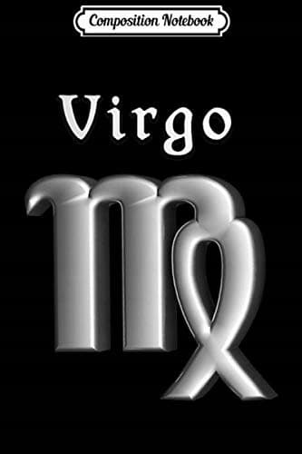 Composition Notebook: Virgo Zodiac Sign Hippy Hipster Astrology Journal/Not