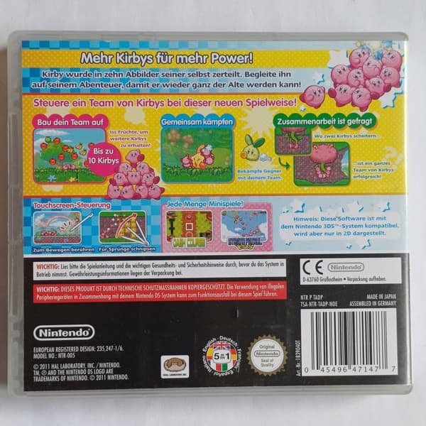 Kirby Mass Attack, Nintendo DS