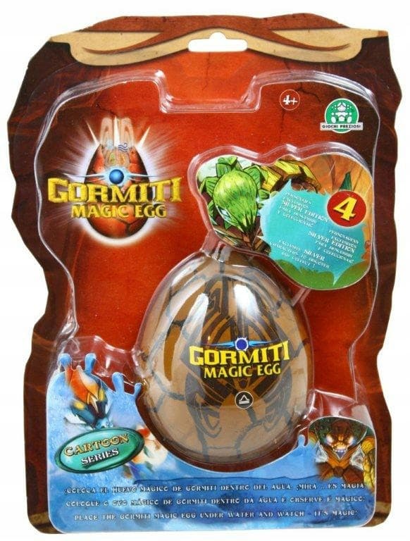 GORMITI MAGIC EGG: SILVER WARRIOR – GREEN