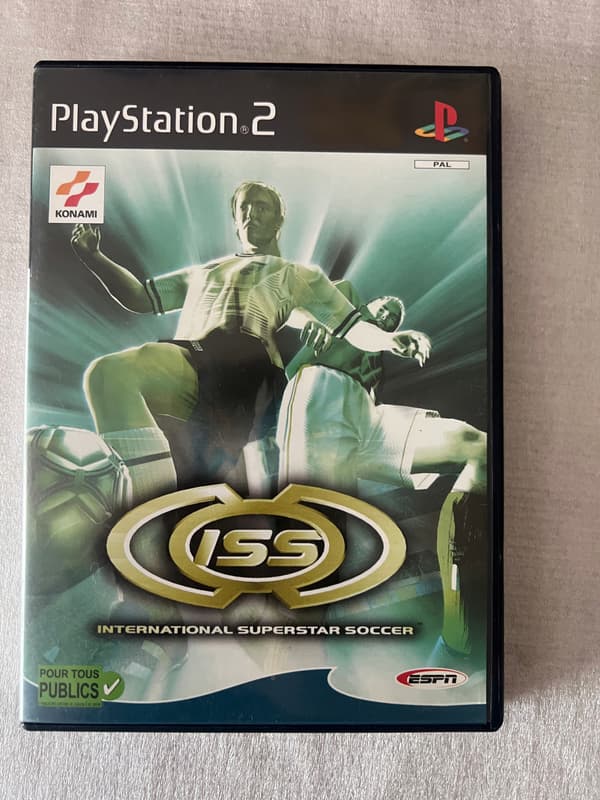 ISS INTERNATIONAL SUPERSTAR SOCCER PS2