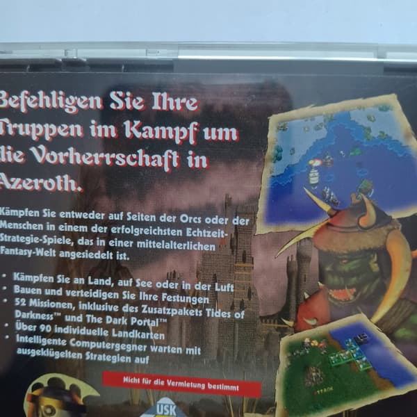 Warcraft II, PlayStation, PS1, PSX