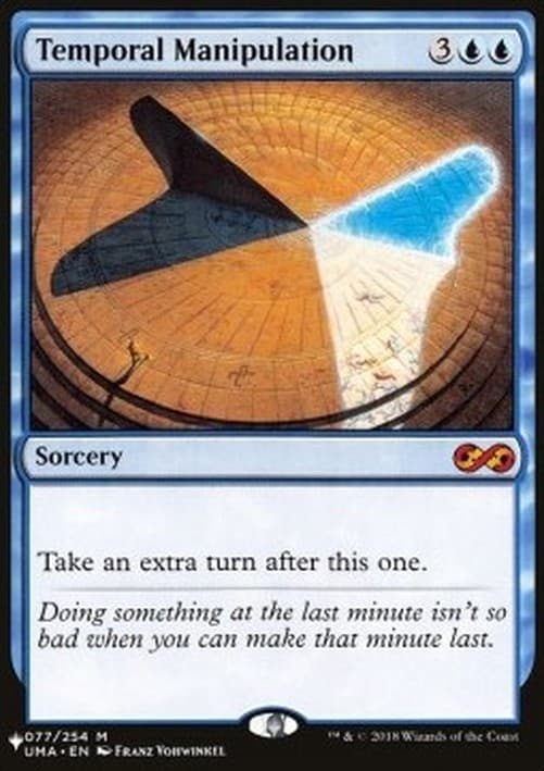 Magic: The Gathering Temporal Manipulation