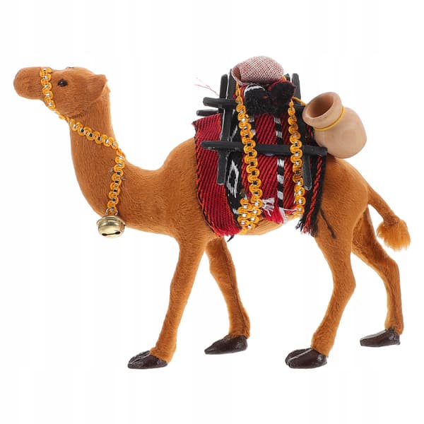 MINIATURE CAMEL FIGURINE – HOME DECOR WITH A REALISTIC DESIGN