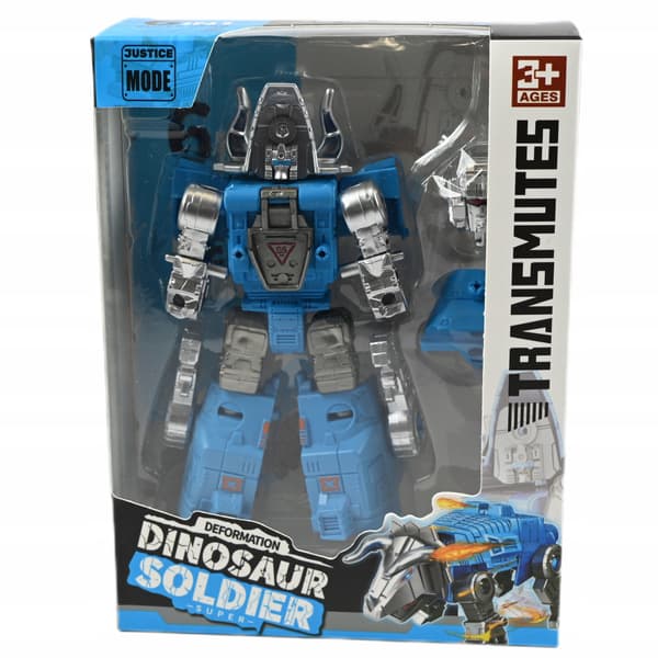 2-in-1 DINOSAUR ROBOT FIGURINE – QUICK TRANSFORMATION – VARIOUS COLOURS