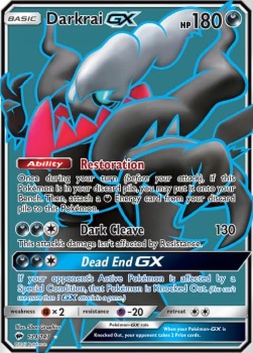 Pokemon Darkrai GX