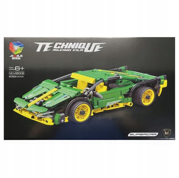 A realistic sports car: Creative fun for young and old alike