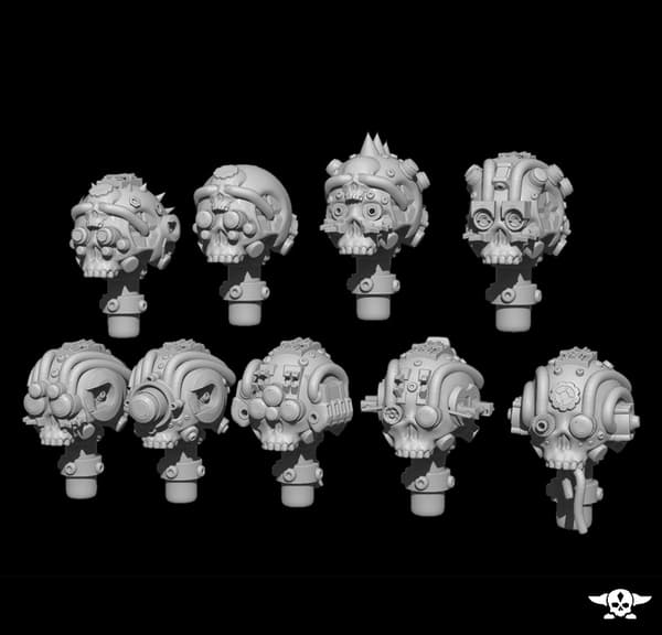 SERVO BOTS / SERVO HEADS (20 pcs.) - Station Forge