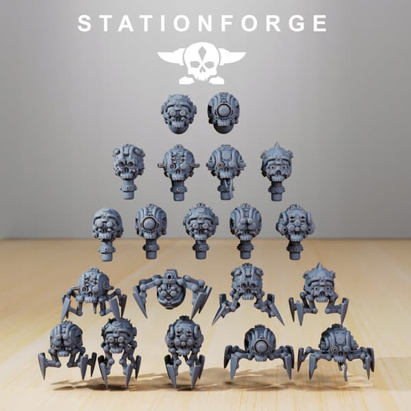 SERVO BOTS / SERVO HEADS 20 stk. – Station Forge