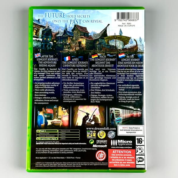 DreamFall: The Longest Journey | XBOX | 3xA SET