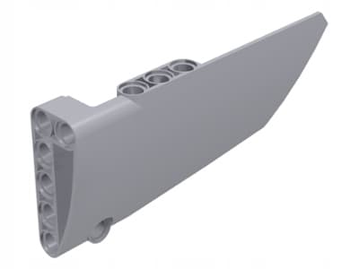 LEGO 64682 Light Grey (LBG) panel #18, side B, 1 piece