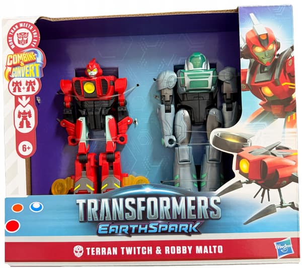 TRANSFORMERS Figures: Terran Twitch and Robby Malto