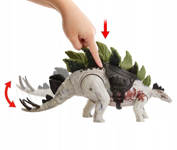 JURASSIC WORLD DINOSAUR Dino Trackers STEGOSAURUS