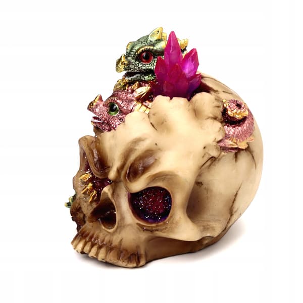 Puckator 'Little Dragons in a Skull' LED figurine