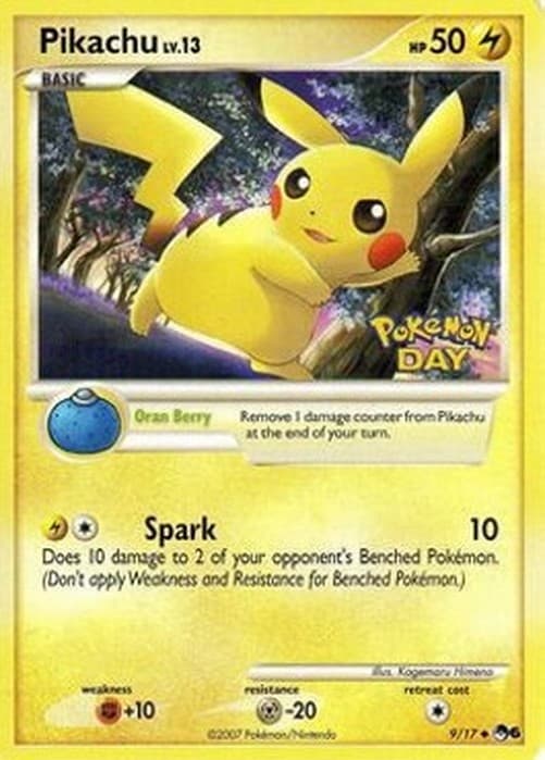 Pokemon Pikachu Lv.13