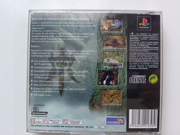 TECHNOMAGE: RETURN OF ETERNITY PSX PS1 ENG