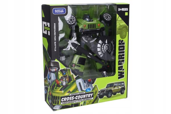 Max WaRRior Robot Car, 24 cm