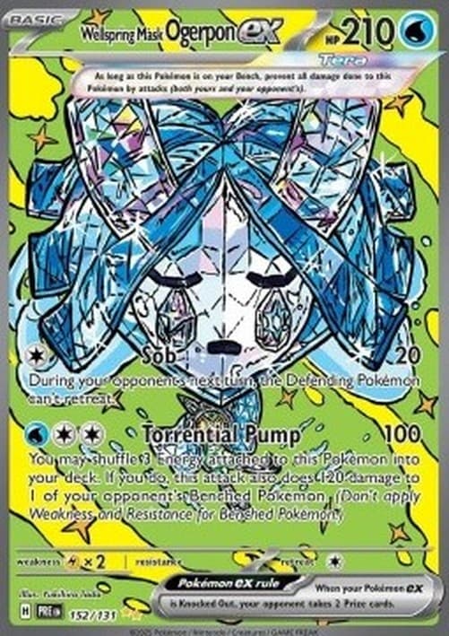 Pokemon Wellspring Mask Ogerpon ex