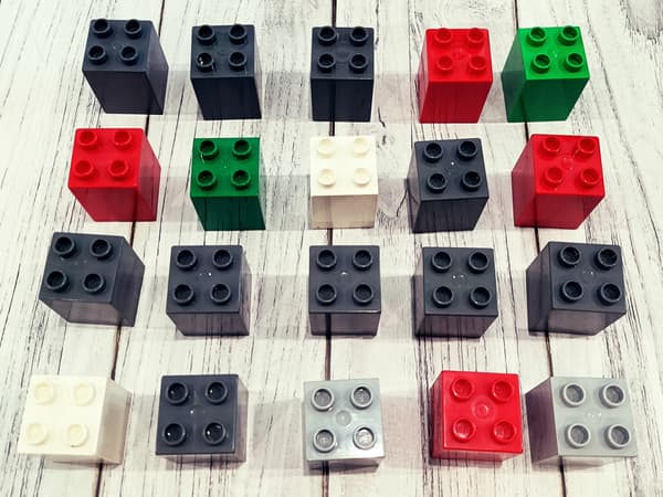 Lego Duplo 2x2x2, 20 pieces